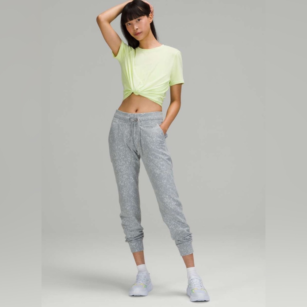 Lululemon Ready to Rulu Joggers in cozy speckle spritz jacquard grey